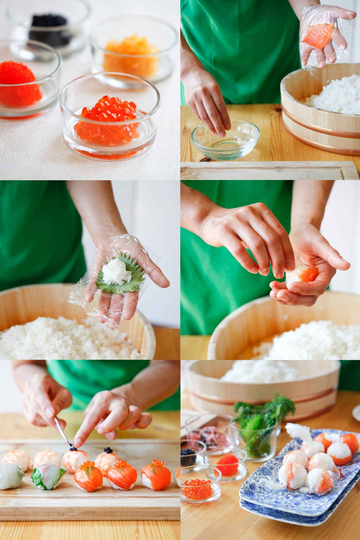 A great little treat for Christmas, these are Te mari Sushi Canapés