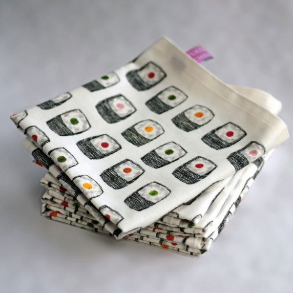 Maki Sushi Tea Towel